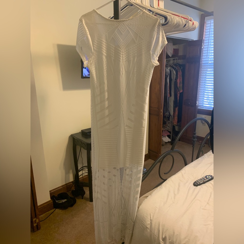 Long cocktail dress
